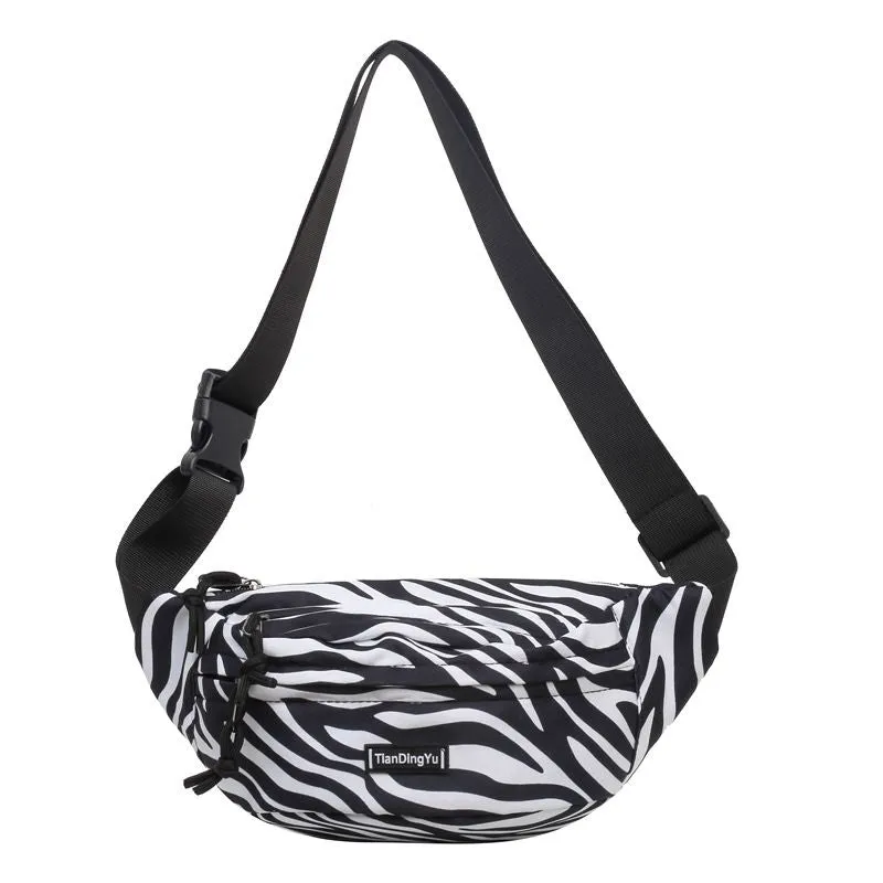 Style Leopard-zebra print Chest Bag - King Stone Brothers and Co™️