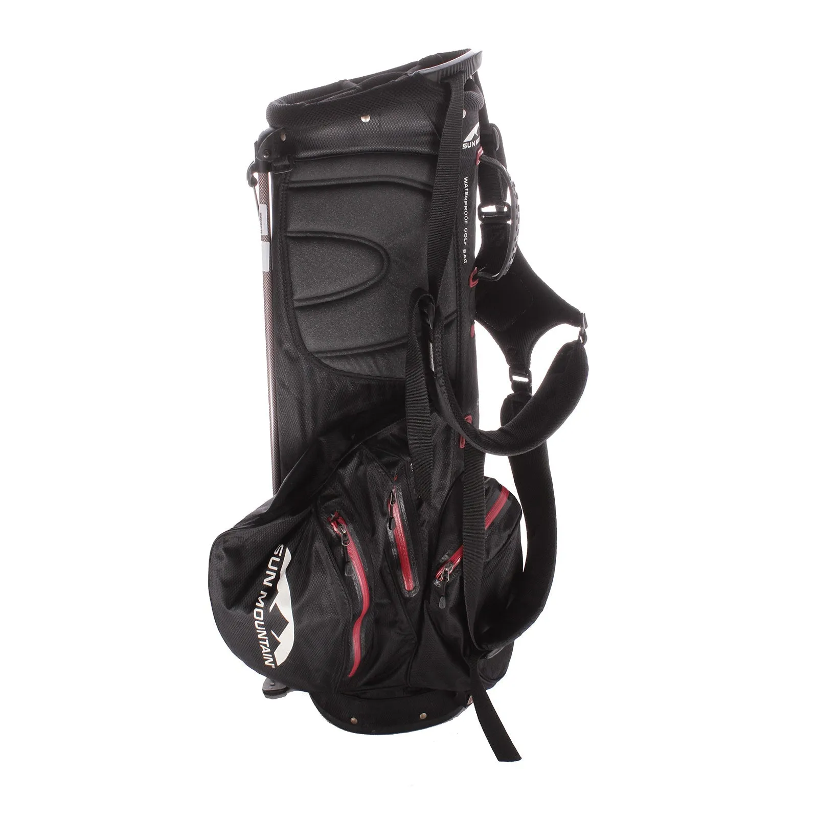 Sun Mountain Second Hand Stand Bag - Black/Red