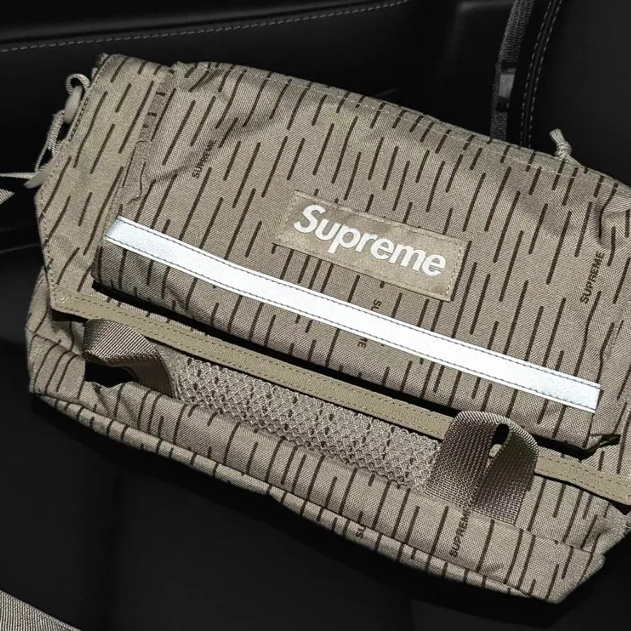 Supreme Reflective Waist Bag Tan