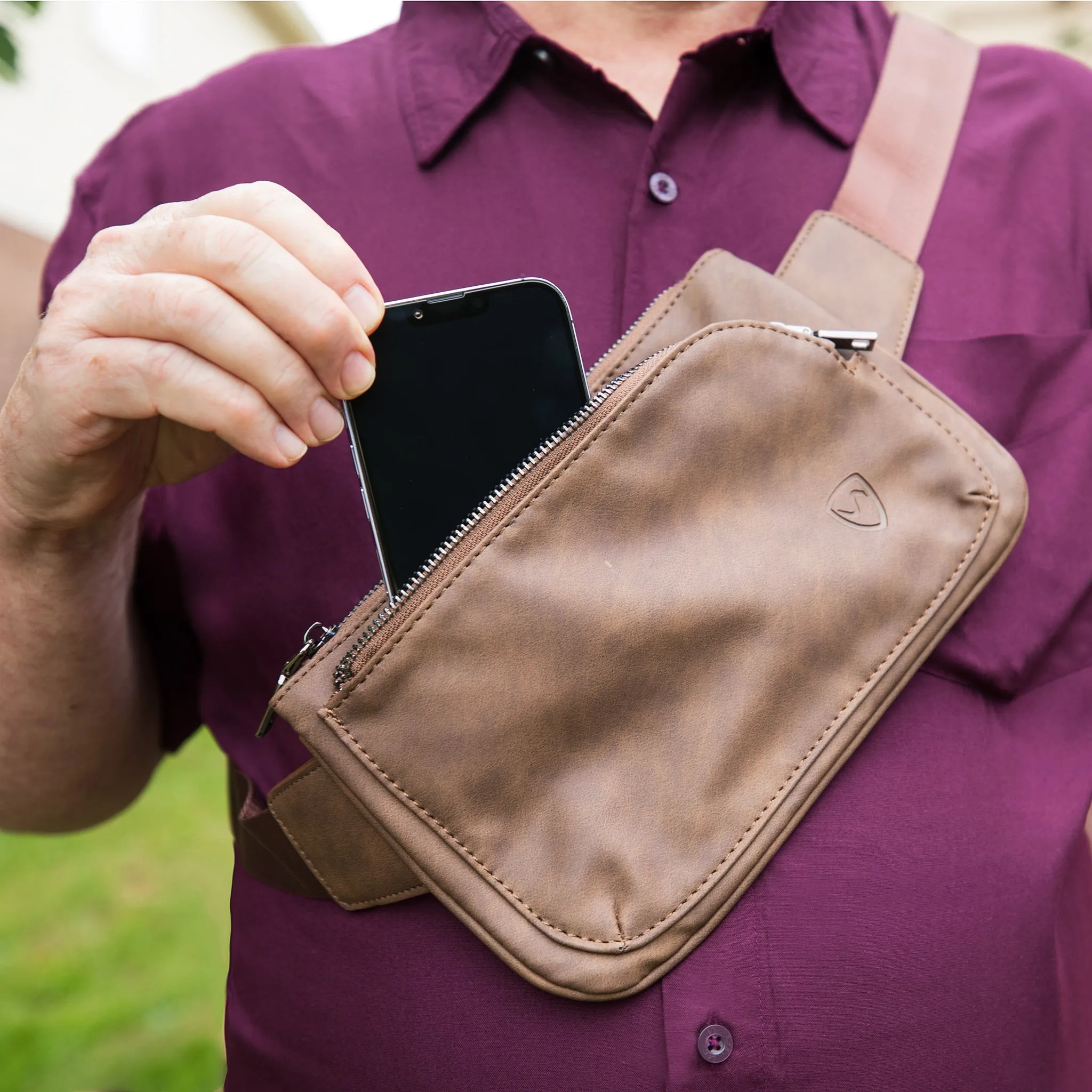 SYB Cross Body Fanny Pack - Metro Vegan Leather