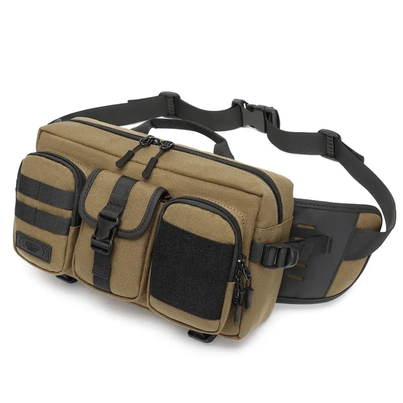 Tactical Sling Fanny Bag for Men Fashion Outdoor Sports Chest Bags Waterproof