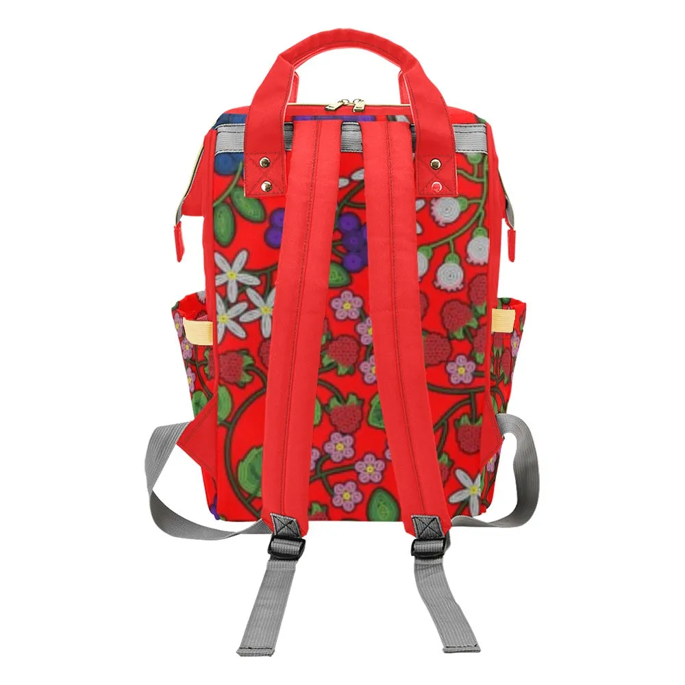 Takwakin Harvest Fire Multi-Function Diaper Backpack/Diaper Bag