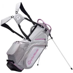 TaylorMade Pro 8.0 Stand Bag - Grey/Purple