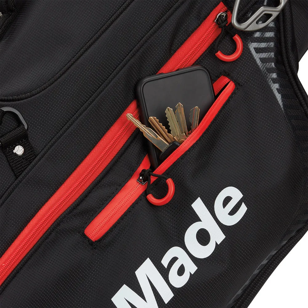 TaylorMade Pro Stand Bag - Black/Red