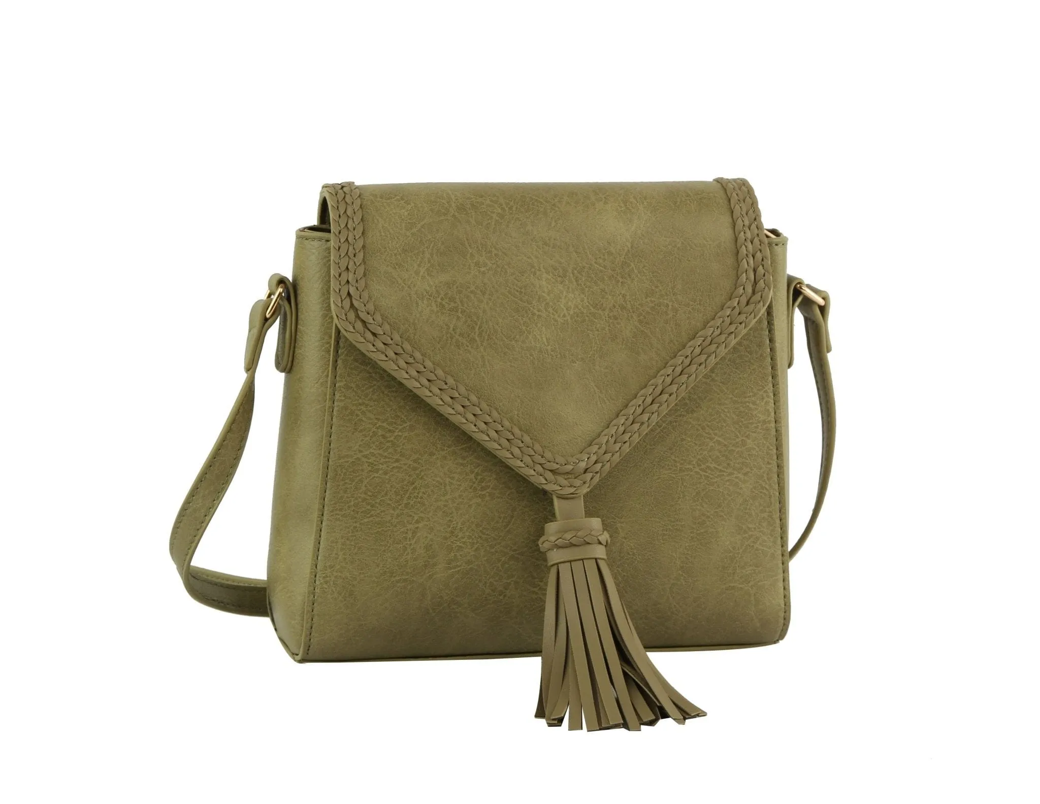 TDM0041 Eliza Square Tassel Crossbody