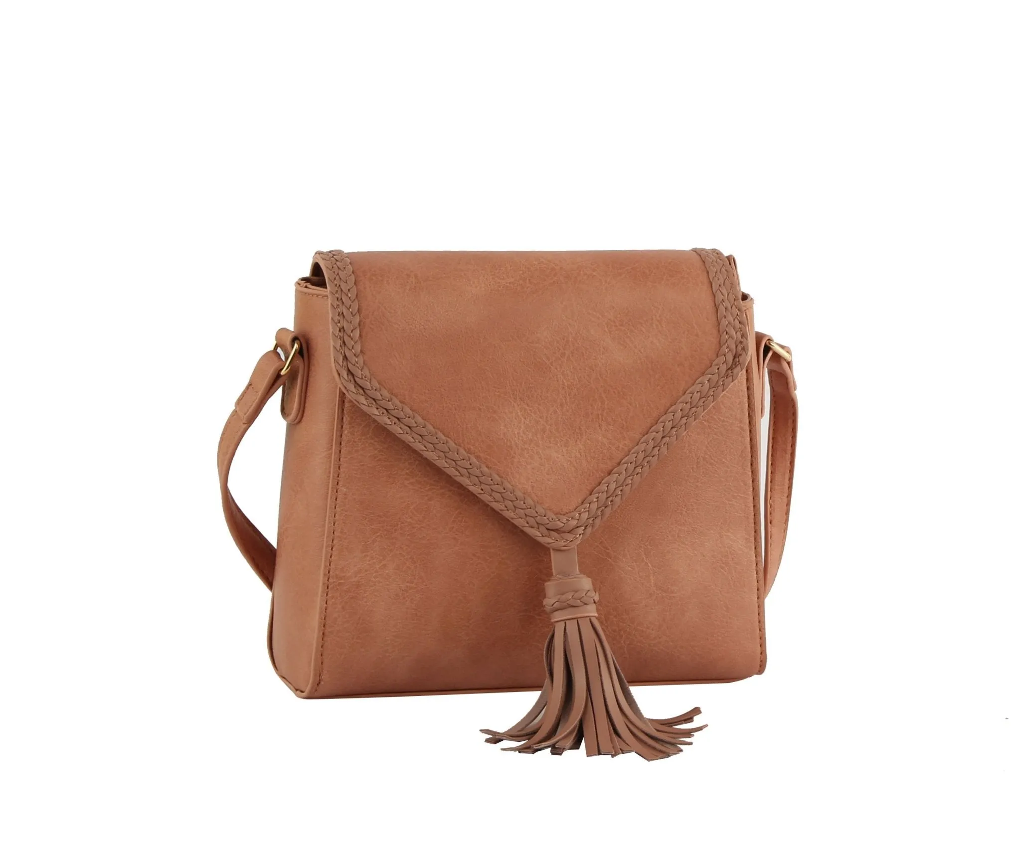 TDM0041 Eliza Square Tassel Crossbody