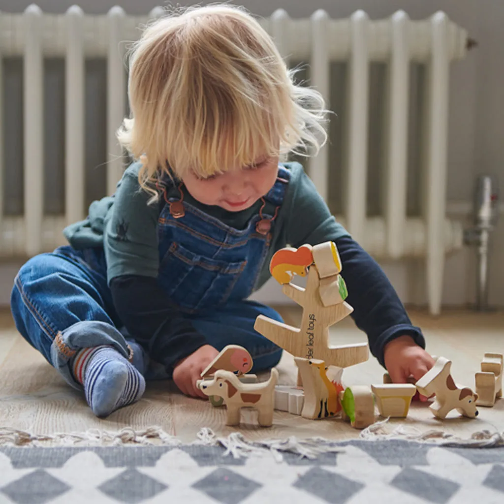 Tender Leaf Stacking Garden Animal