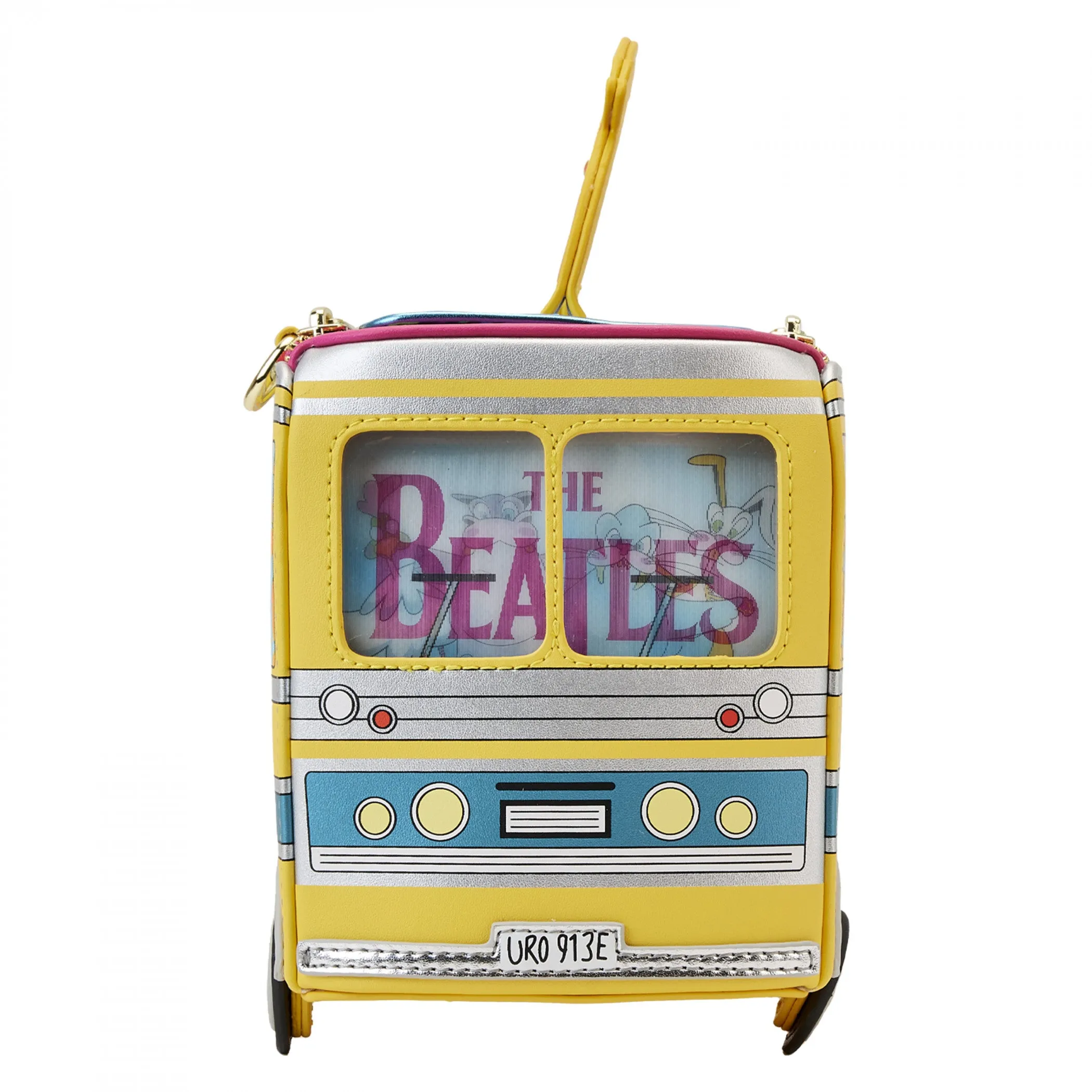 The Beatles Magical Mystery Tour Bus Crossbody Bag by Loungefly