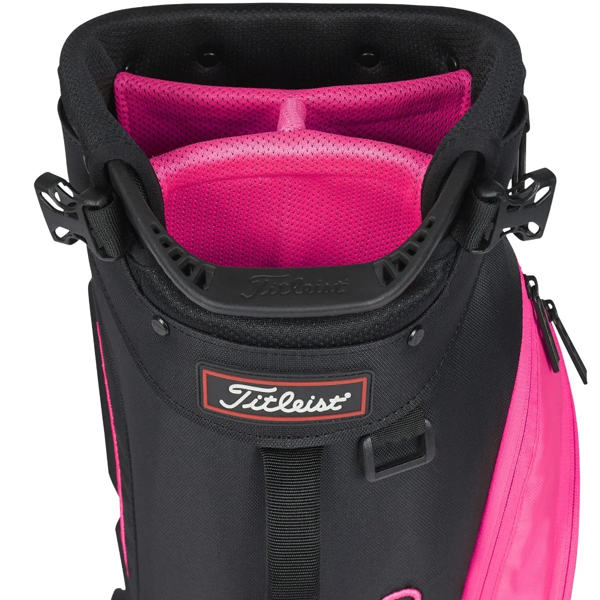 Titleist Players 4 Stand Bag - Black/Candy