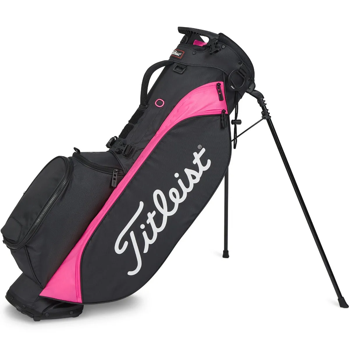 Titleist Players 4 Stand Bag - Black/Candy