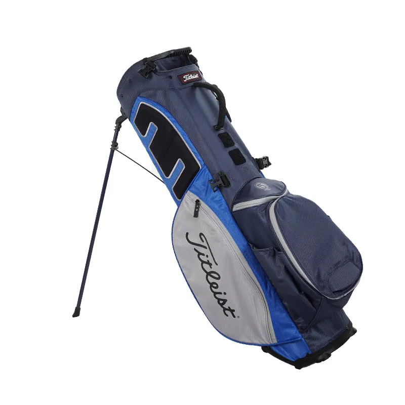 TITLEIST Players 5 StaDry Stand Bag (Navy/Royal/Grey)