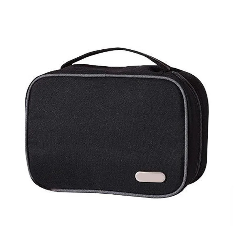 Toiletry Bag Travel Organizer Black RD-53