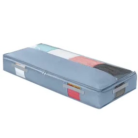 Underbed Zippered Storage Bag with Handles (100*45*15 cm)