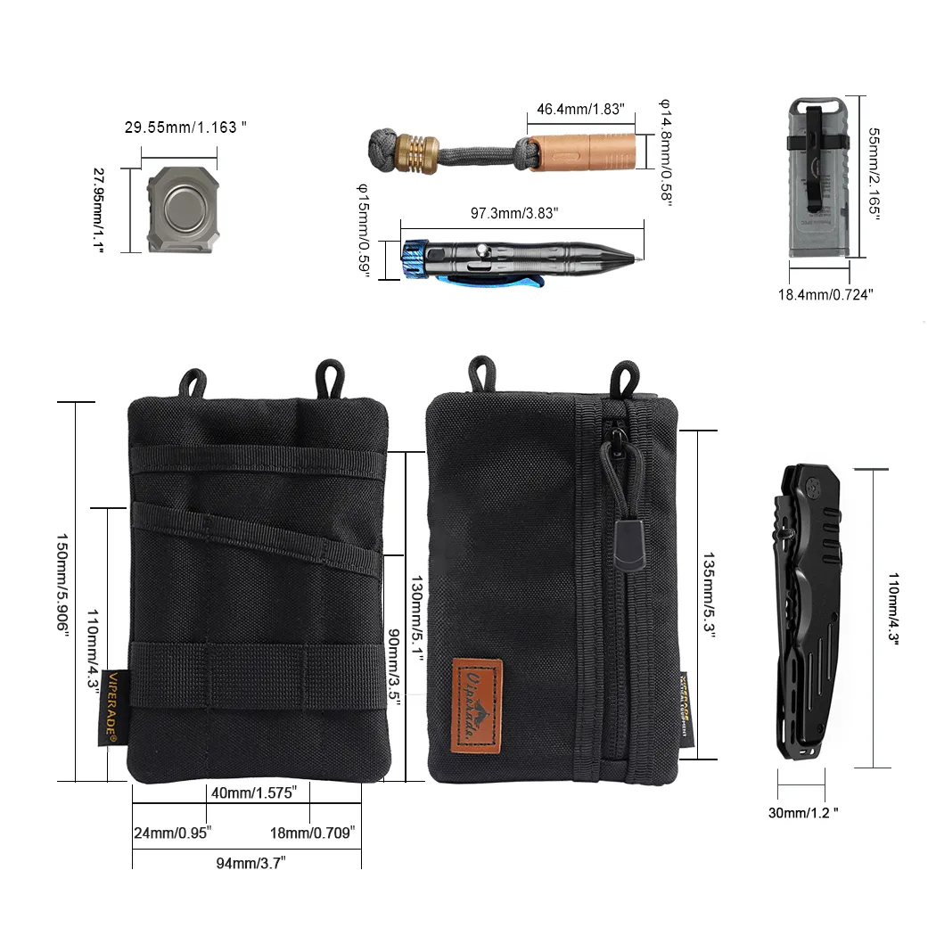 VE1 EDC Multifunctional Organizer Pouch