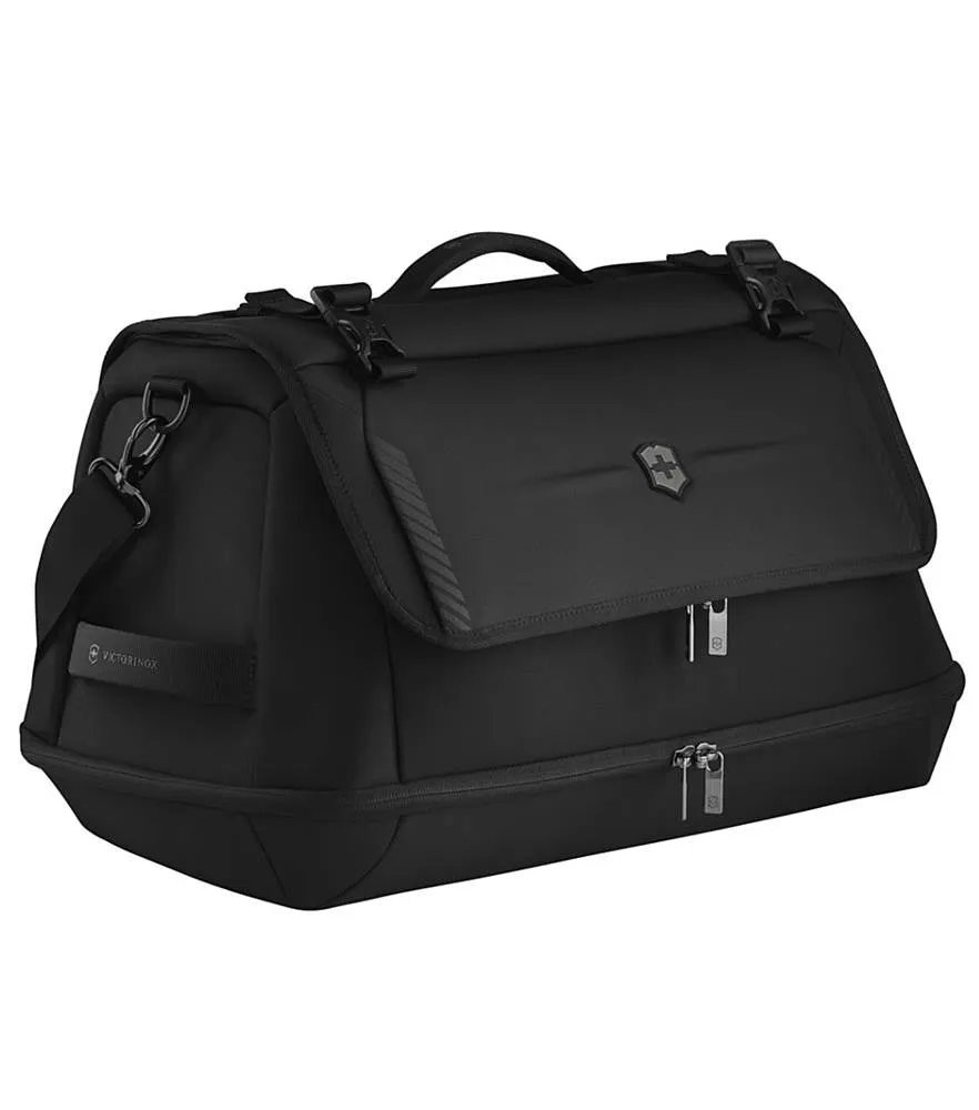 Victorinox Crosslight Duffel with Zippered Bottom Compartment - Black