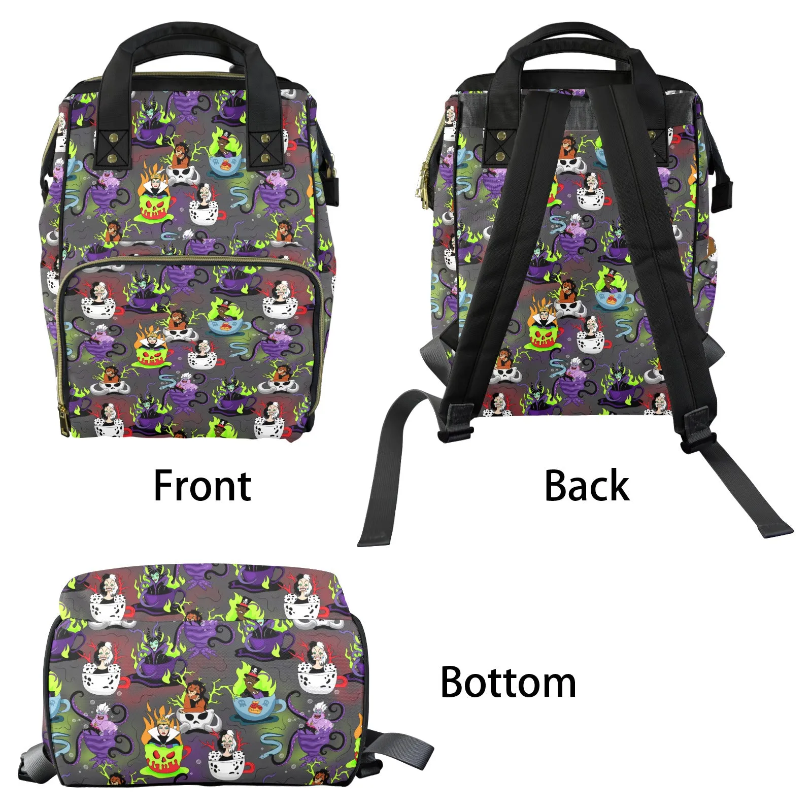 Villain Tea Cups Multi-Function Diaper Bag