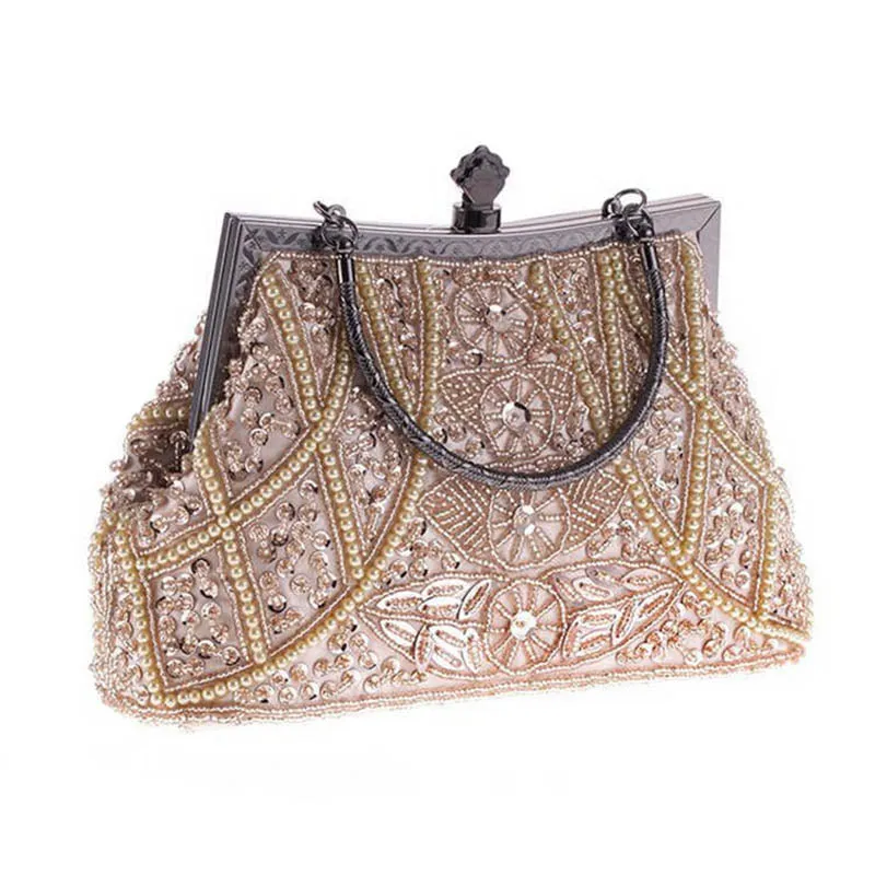 Vintage Look Clutch Bag