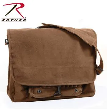 Vintage Style Canvas Paratrooper Bag