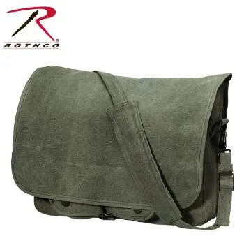 Vintage Style Canvas Paratrooper Bag