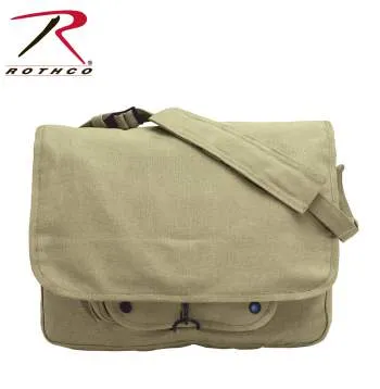 Vintage Style Canvas Paratrooper Bag