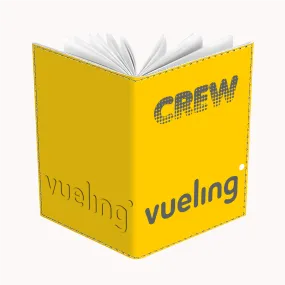 Vueling Logo Yellow Passport Cover