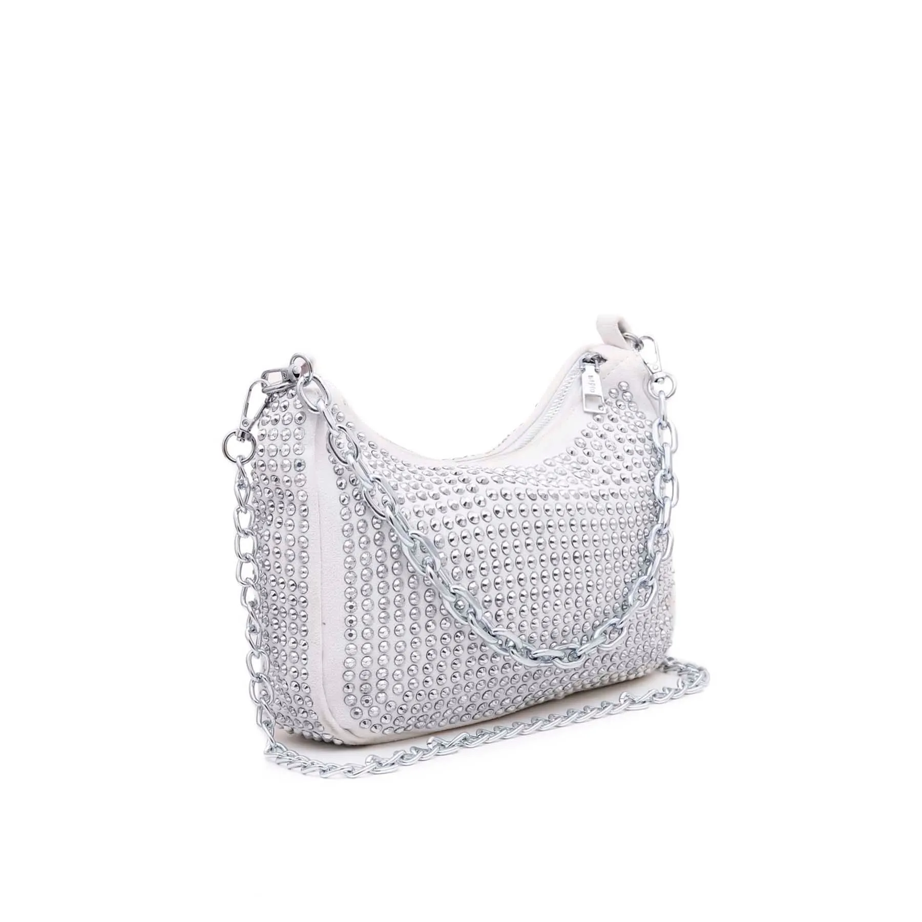 White Formal Shoulder Bag P36115