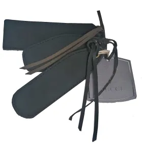 WILDE - GENUINE HUNTER LEATHER BOOMARK SET OF 3