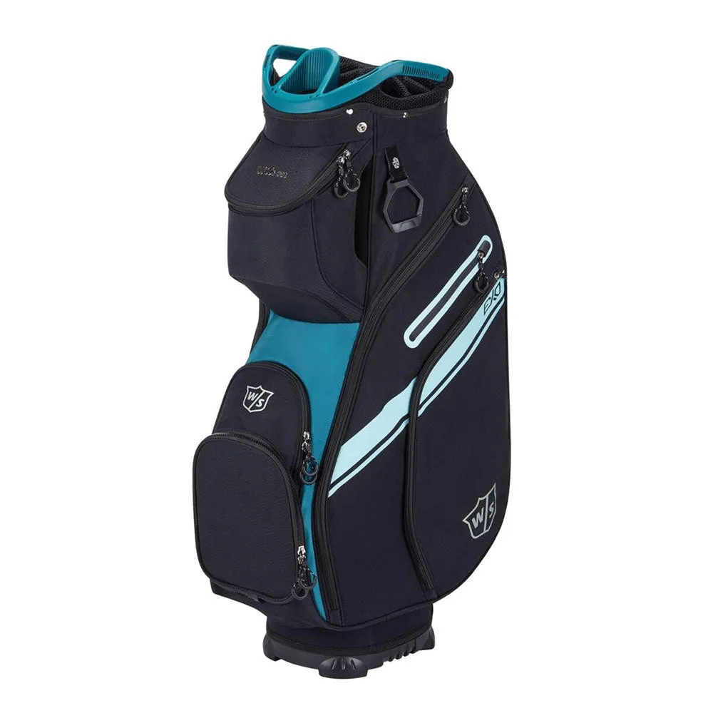 Wilson EXO II Cart Bag - Black/Teal