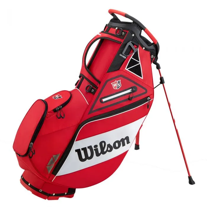 Wilson EXO II Stand Bag - Tour Red/White