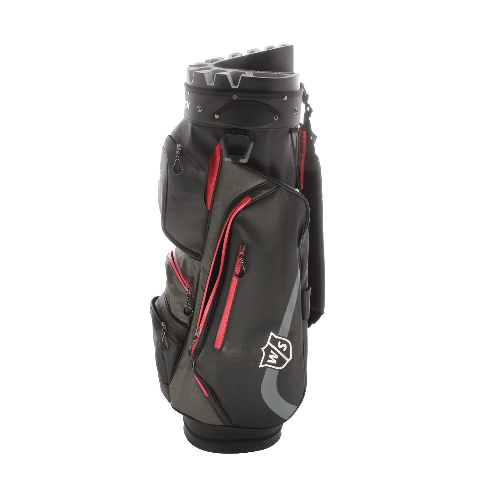 Wilson Staff iLock Cart Bag - Black/Red