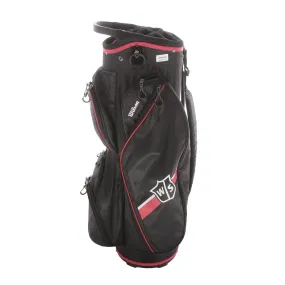 Wilson Staff Lite II Stand Bag - Black/Red/White