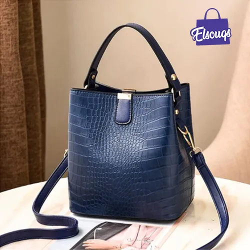 Women Crocodile Pattern Handbag