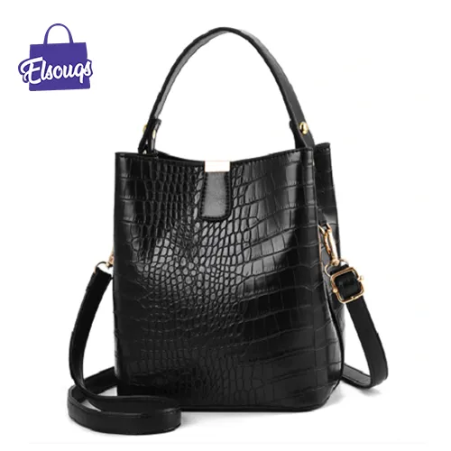 Women Crocodile Pattern Handbag