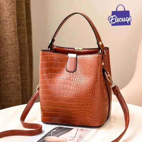 Women Crocodile Pattern Handbag