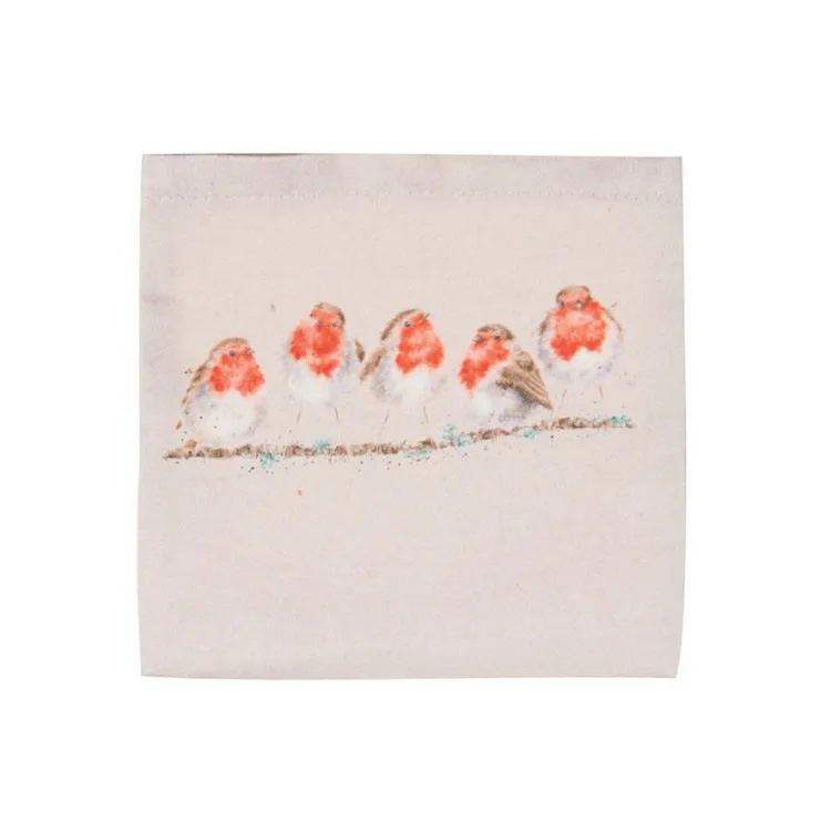 Wrendale Designs Foldable Shopping Bag - Jolly Robin