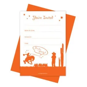 Yee Ha Party Invitations (10 pack)